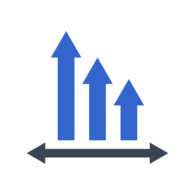 decrease chart icon