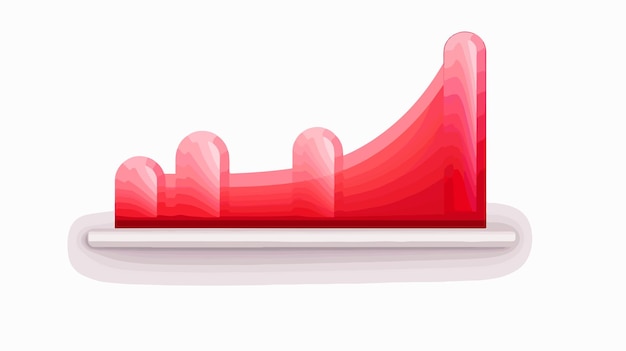 decrease volume bar symbol cartoon vector illustration