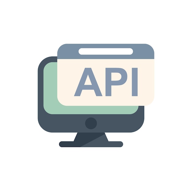 desktop computer displaying api code script on screen