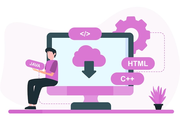 プログラミング言語を使用してクラウドで働く開発者