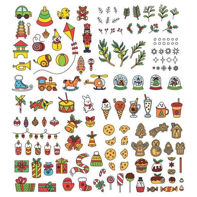 different elements vector