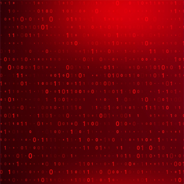 digital binary code background