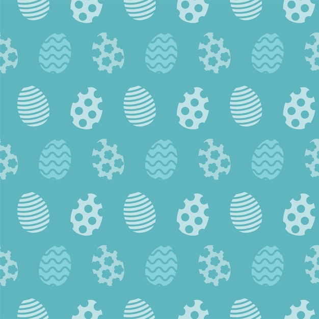 easter egg pattern seamless easter pattern vector