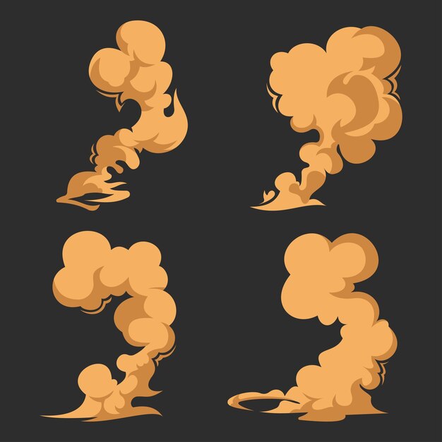 explode cloud vector