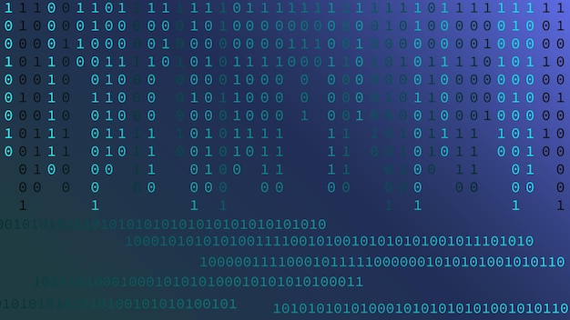 falling numbers digital binary and programming code algorithm numbers and digitalization