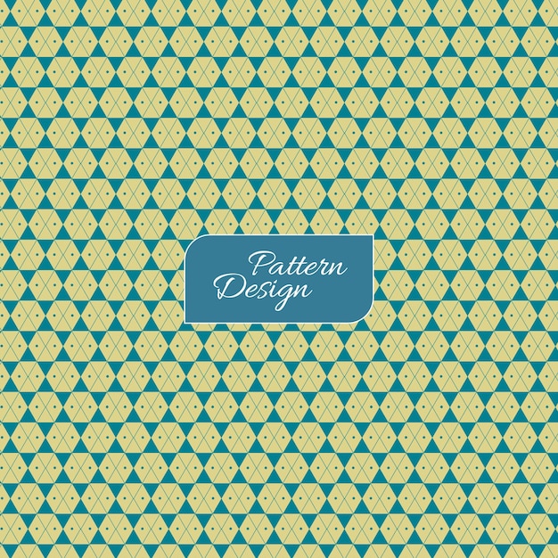 geometric hexagonal pattern vector pattern