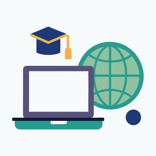 global elearning vector set