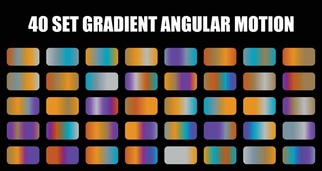 gradient angular motion elements set