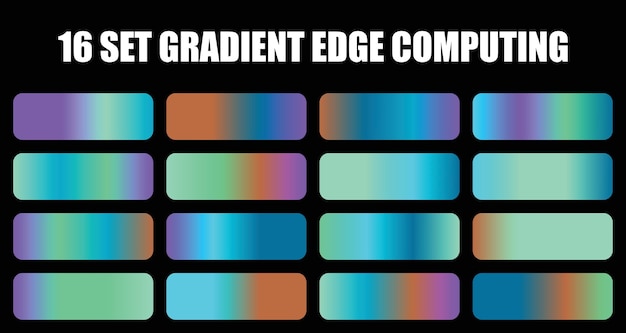 gradient edge computing elements set