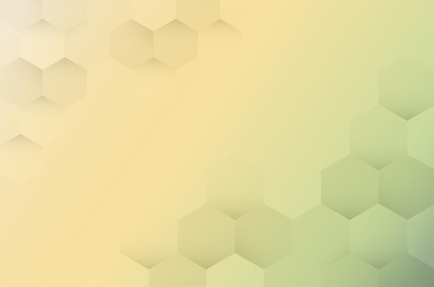 gradient hexagonal background vector