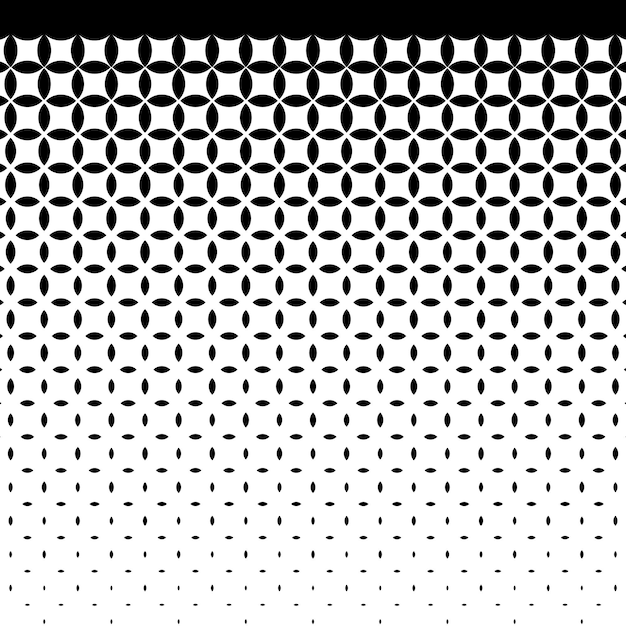 halftone star pattern vector illustration geometric seamless pattern on isolated background round decrease sign concept