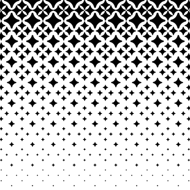 halftone star pattern vector illustration geometric seamless pattern on isolated background star decrease sign concept