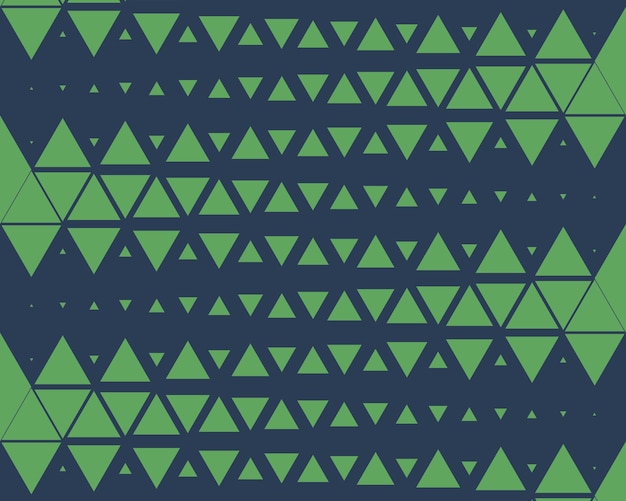 halftone triangular pattern vector illustration geometric seamless pattern on isolated background triangle decrease sign concept