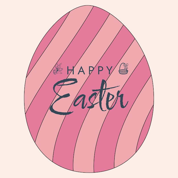 happy easter poster