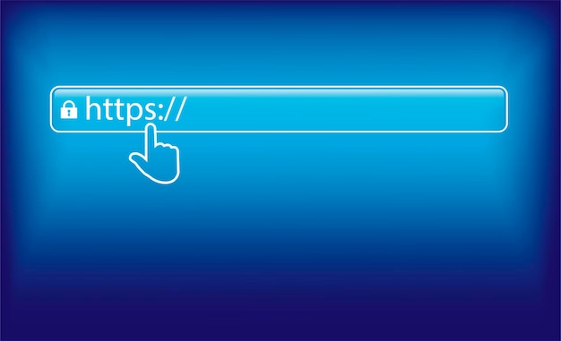 쉴드의 Http 및 https 프로토콜. 안전하고 안전한 https. 보안 SSL 방패 및 자물쇠 기호.