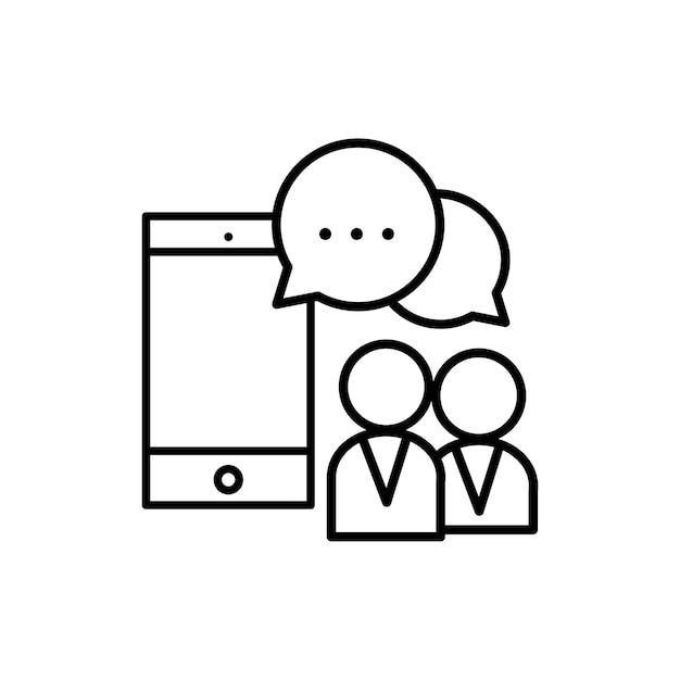 illustration of speech bubble