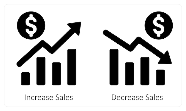increase sales decrease sales