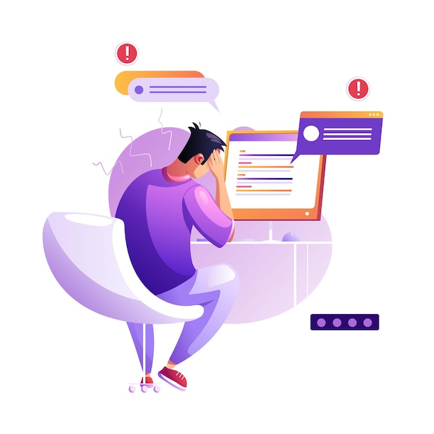 irritable coder did not cope with the task development of programming and coding technologies