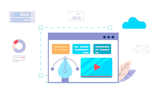 java python php building website project as programming homepage process