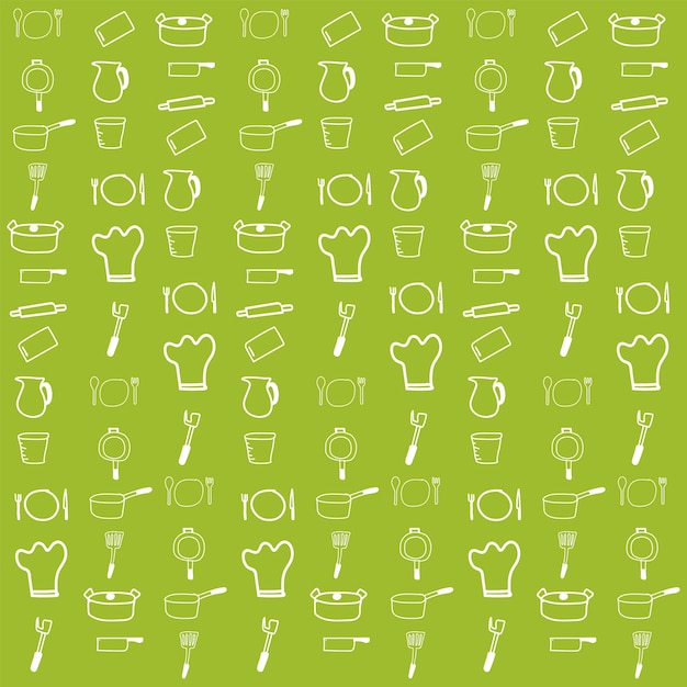 kitchenware pattern.