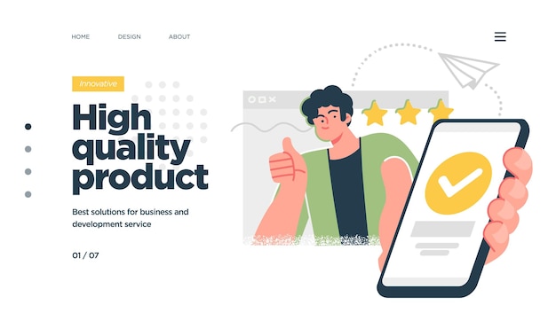 landing page template of developing computer software coding and programming