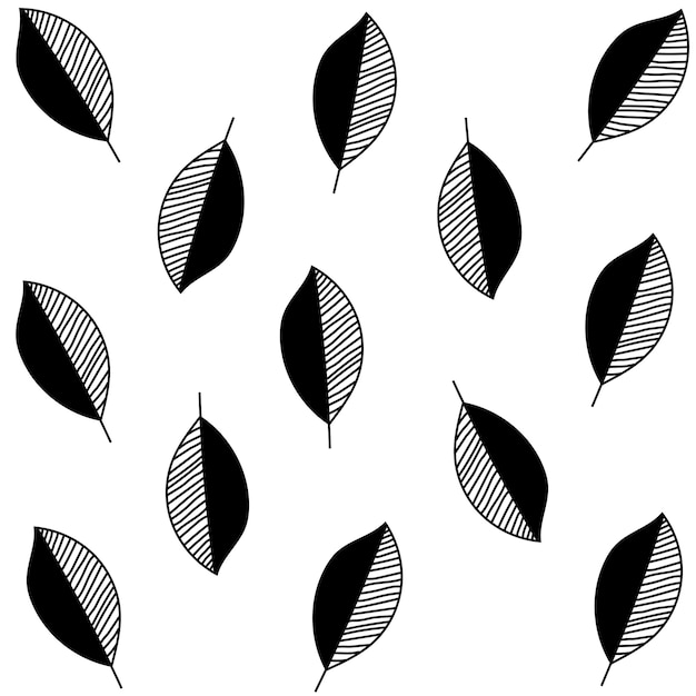 leaves decor pattern