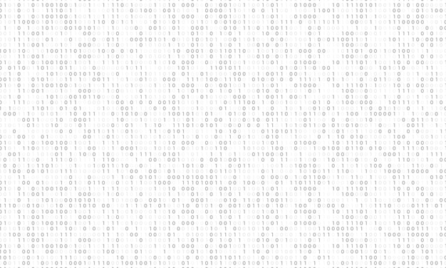 line of matrix code data code screen
