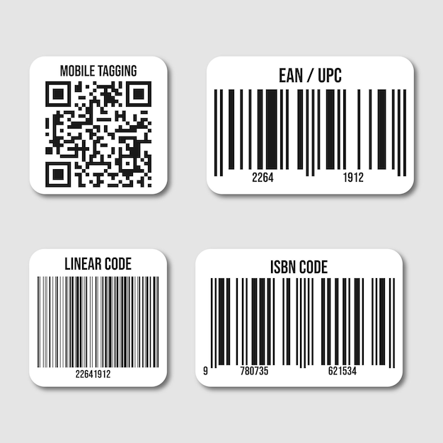 a number of labels including a code code and code
