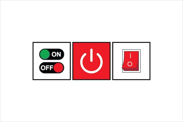 off button vector