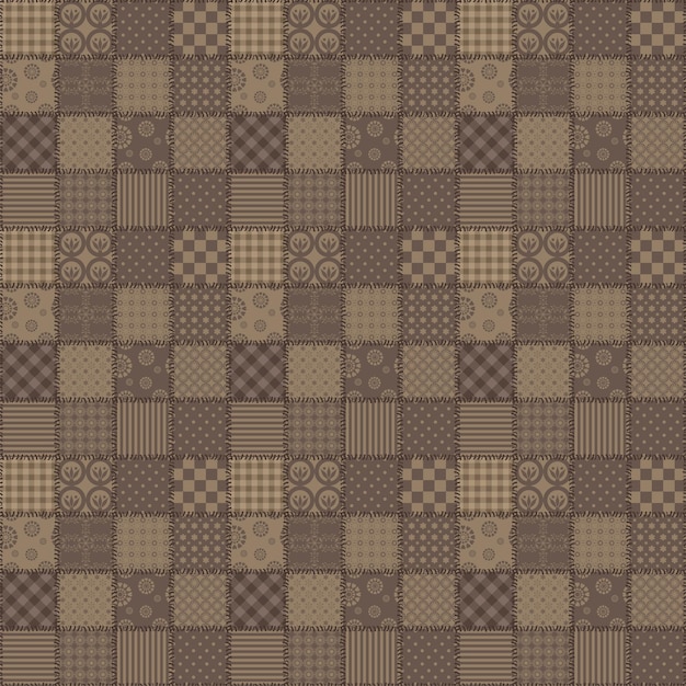 patchwork background with different patterns