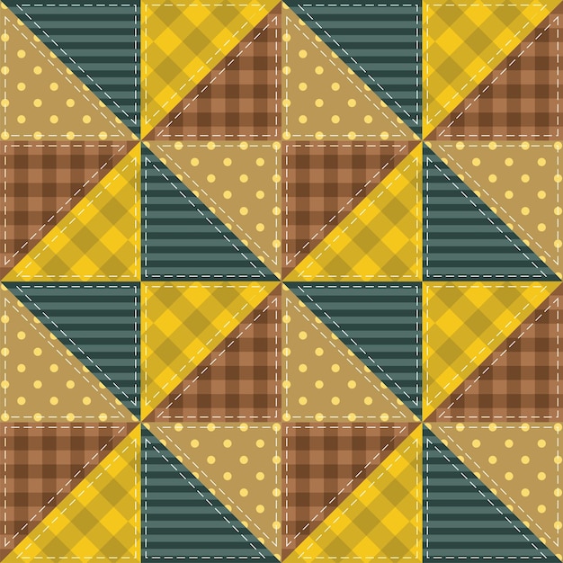 patchwork background with different patterns
