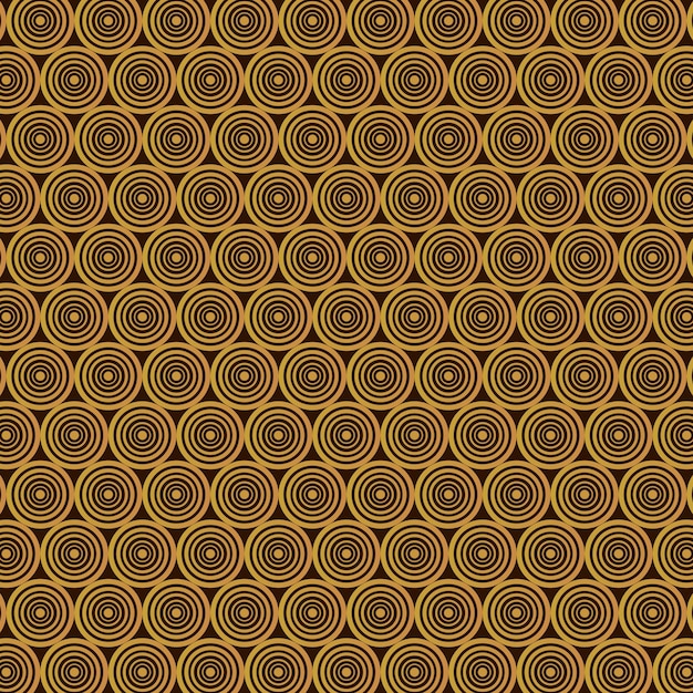 pattern circle batik java old