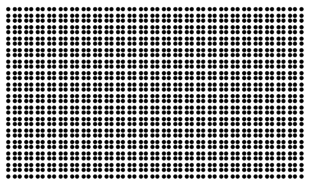 pattern grid of dots arranged in a rectangular array