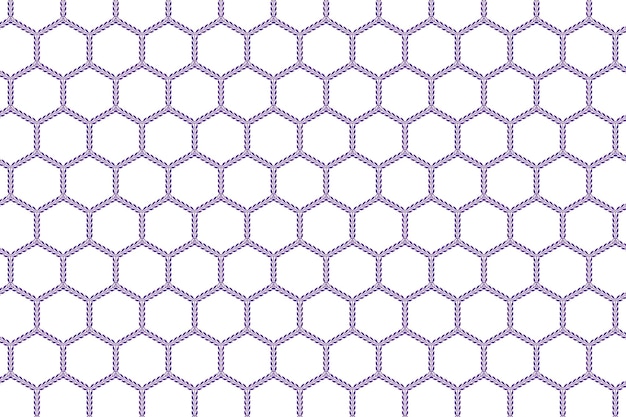 a pattern of a hexagonal pattern with a purple hexagonal pattern