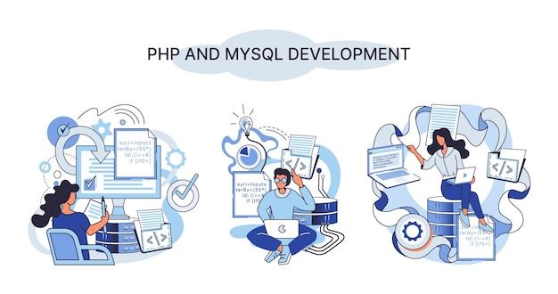 php and mysql development software website developer programmer service programming language