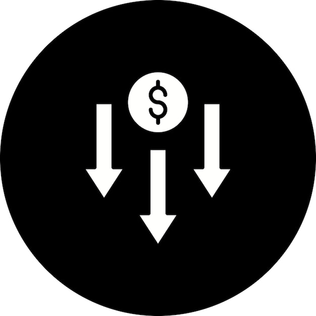 price decrease icon