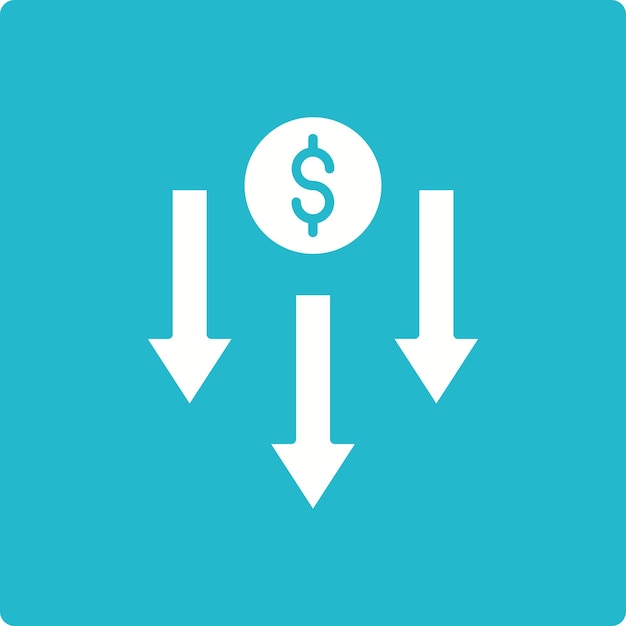 price decrease icon