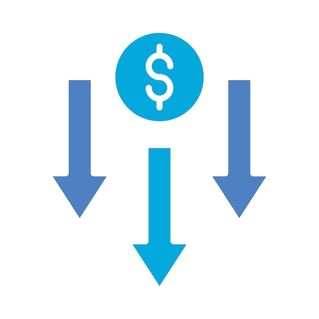 price decrease icon