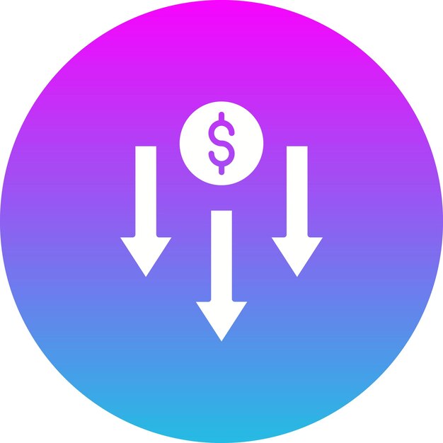 price decrease icon