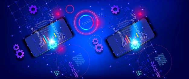 process of programming and testing digital code on a smartphone platform programming and web