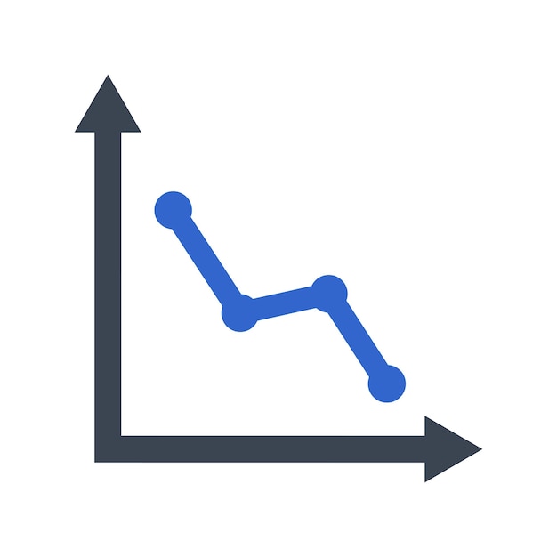 profit decrease icon