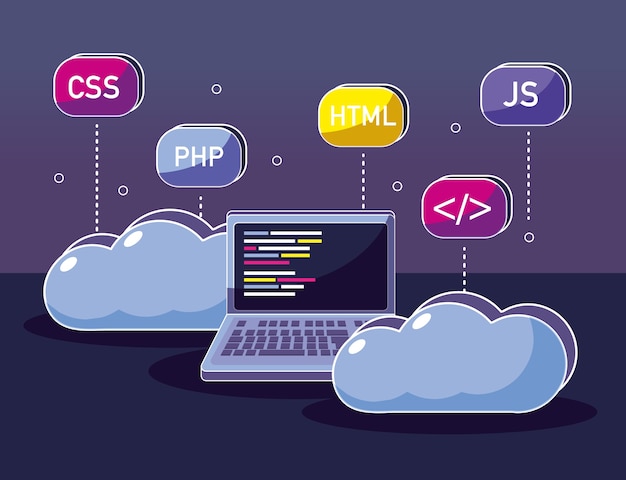program coding concept