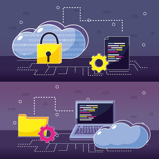 program coding concept