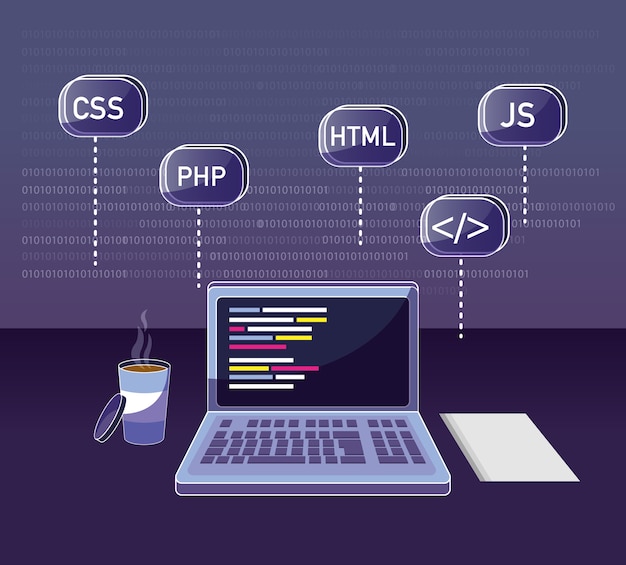 program coding concept