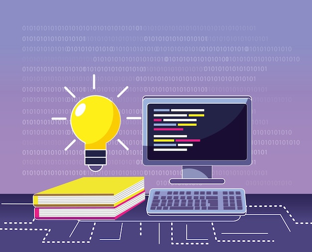 program coding concept