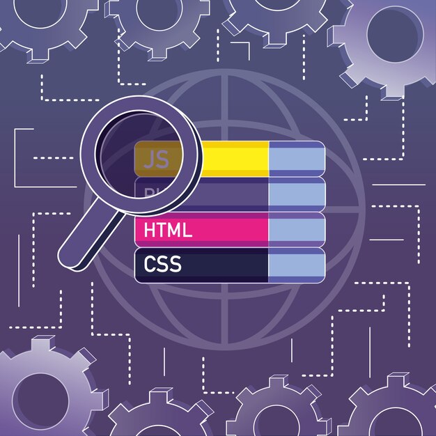 program coding concept
