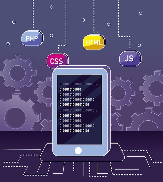 program coding concept