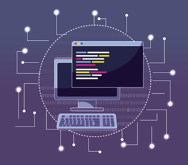 program coding concept