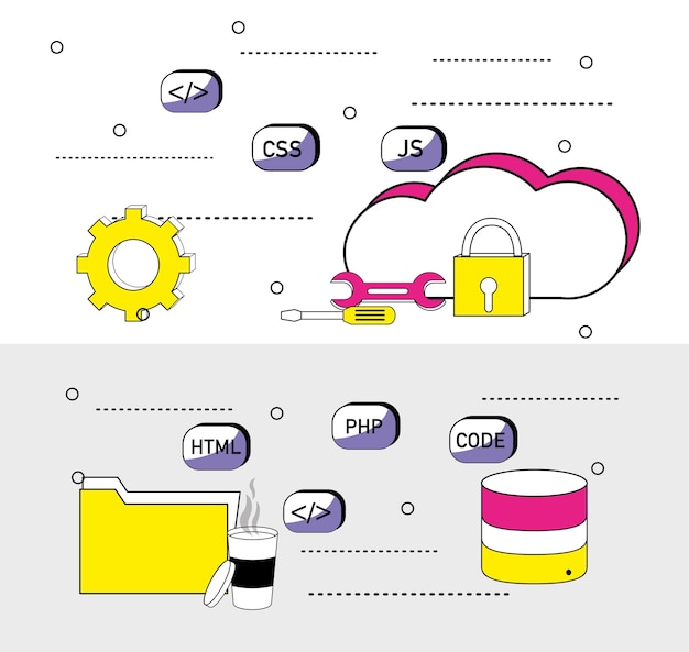 program coding concept