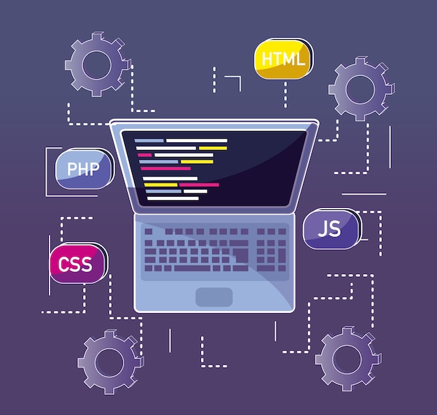 program coding concept